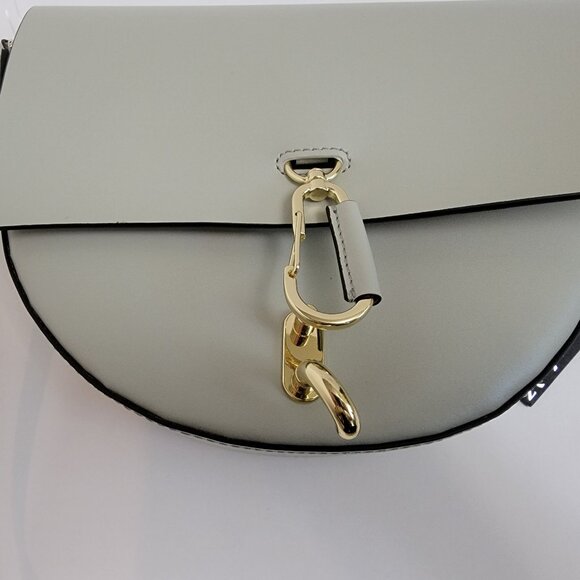 ZAC POSEN Belay Leather Saddle Crossbody Bag - Picture 12 of 16